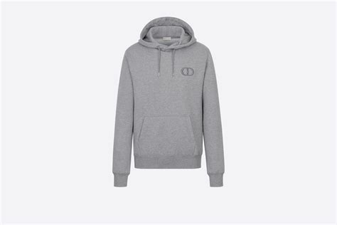 grey dior hoodie